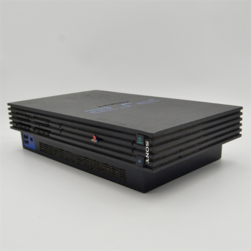 Playstation 2 FAT Konsol - Sort - SNR FC1369384 (B Grade) (Genbrug)